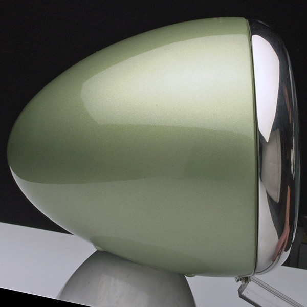 POLISHED ALUMINUM - Headlight Adapter - Stock Beauty Ring -  8-1/8