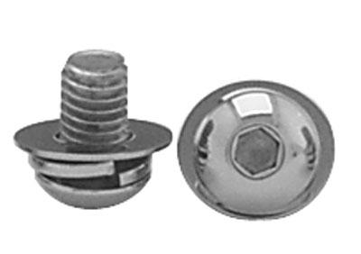 STAINLESS BUTTON HEAD - 3/8-16 x 5/8