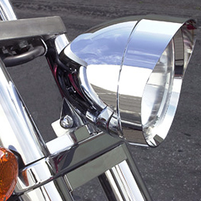 Wire/Tree Cover - KAW Vulcan 1500 Classic - Chrome