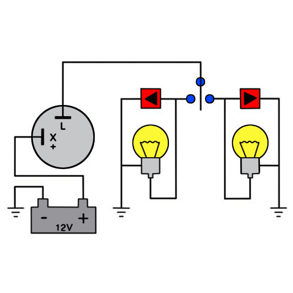 No-Load Flasher - LED Flasher Relay