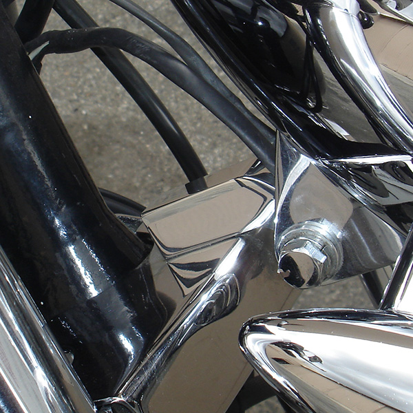 POLISHED ALUMINUM - ROCKET Headlight Mount - Most FX's/After Market Trees