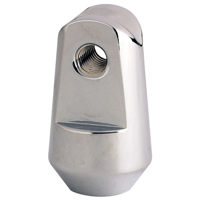 POLISHED ALUMINUM Headlight Mount - 3/4