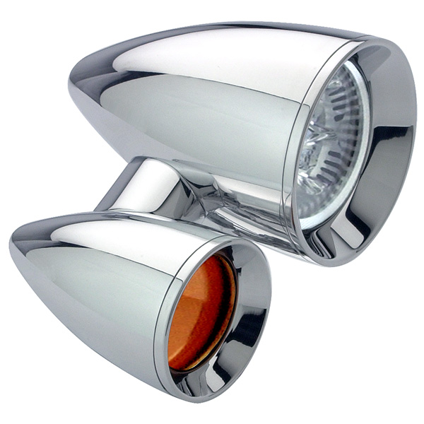 Headwinds 2" Fog Lights (Auxiliary) & 13/8" Turn Signals LED