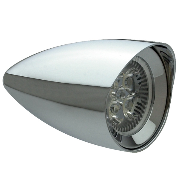 Fog Light / Auxiliary / Passing / Spot - LED - Polished Aluminum - 2