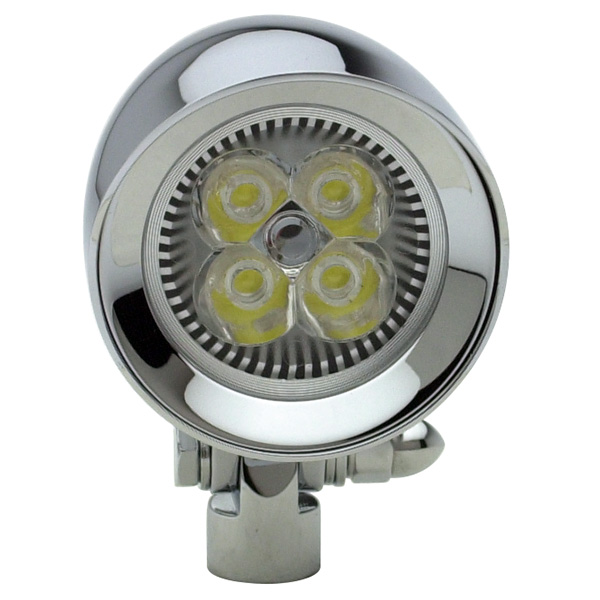 Fog Light / Auxiliary / Passing / Spot - LED - Polished Aluminum - 2