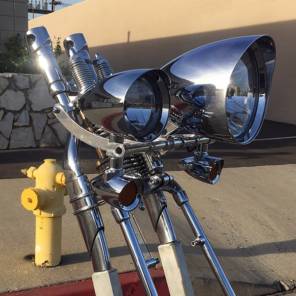 POLISHED ALUMINUM - MARIAH ROCKET - Light Kit - 4-1/2