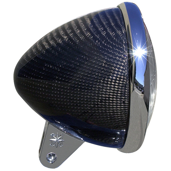 Headwinds Carbon Fiber Headlight 53/4" Standard Bullet Housing