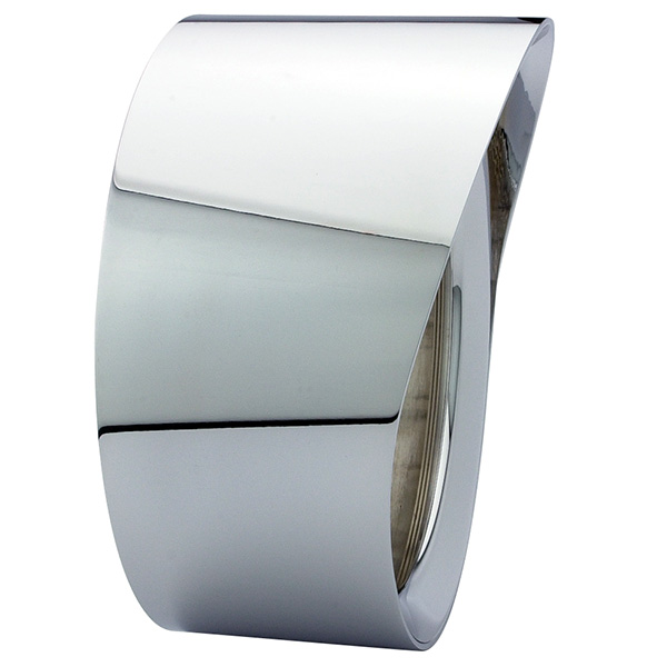 Headwinds POLISHED ALUMINUM EXTENDED Headlight Bezel 7"