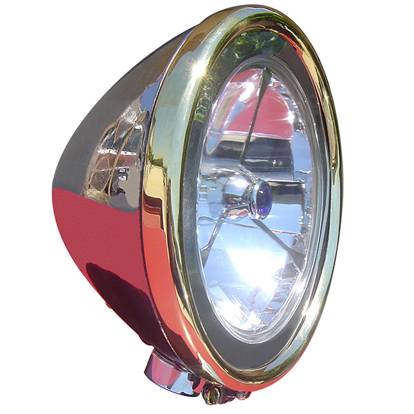 POLISHED ALUMINUM - Headlight Adapter - Chevy, Ford - 8-1/2