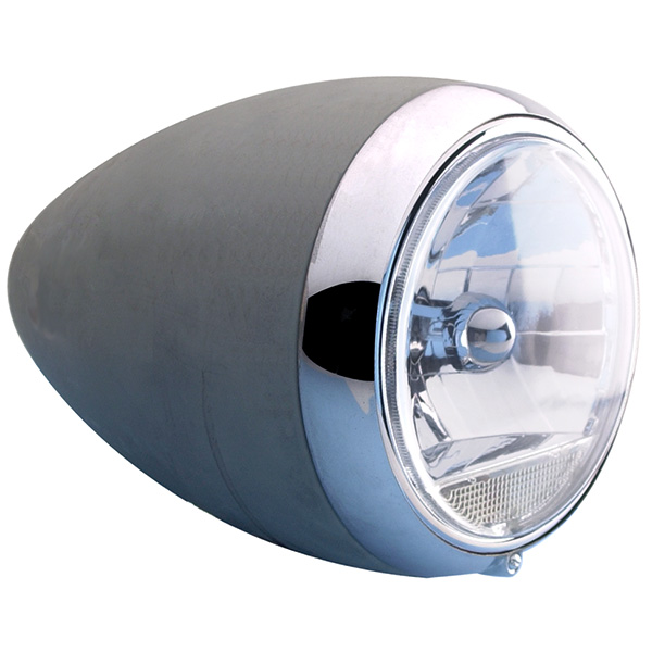 POLISHED ALUMINUM - Headlight Adapter - Packard '37 115C & 120 - 7-31/32