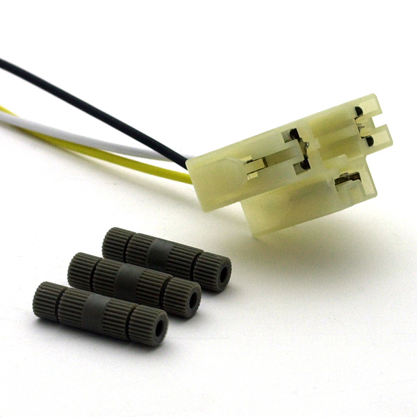 POLISHED ALUMINUM - Headlight Adapter - Packard '37 115C & 120 - 7-31/32