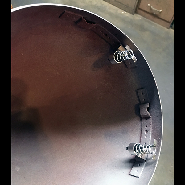 POLISHED ALUMINUM - Headlight Adapter - Chrysler, Dodge, Hudson, Nash, Plymouth, Studebaker (pair)