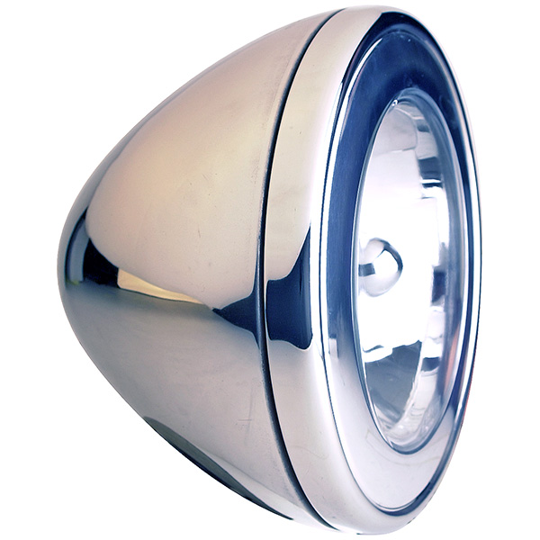 POLISHED ALUMINUM - Headlight Adapter - Ford - 8-7/8