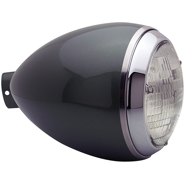 POLISHED ALUMINUM - Headlight Adapter - Chrysler, Dodge, Plymouth - 8-1/8