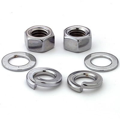 Nut Kit - 1/2-13 Ball Mount Headlight - Stainless Steel