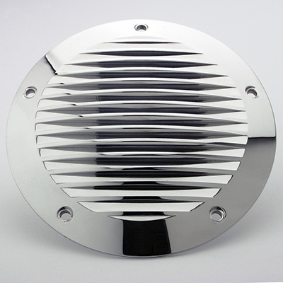 CHROME - Derby (Clutch) Cover - FLH