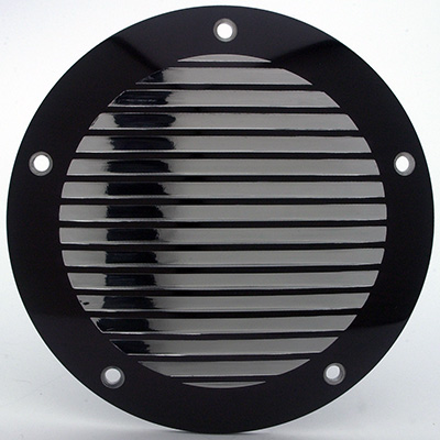 BLACK CUT - Derby (Clutch) Cover - FLH