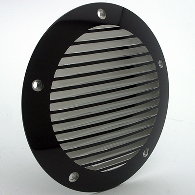 BLACK CUT - Derby (Clutch) Cover - FLH