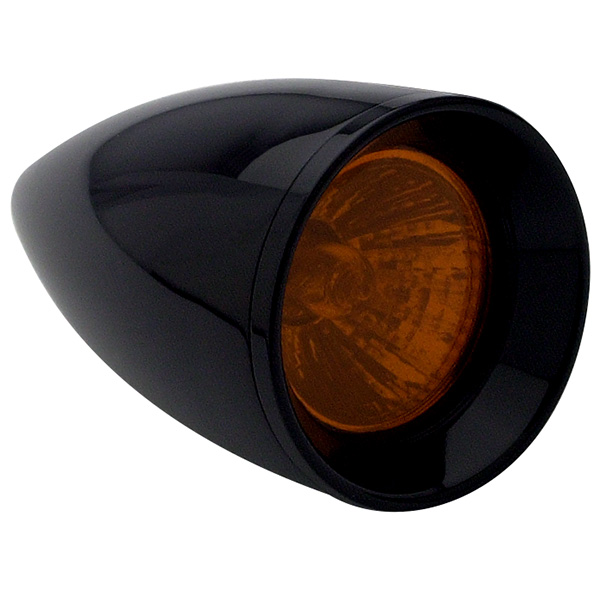 Turn Signal - Halogen - Amber Lens - 1-3/8