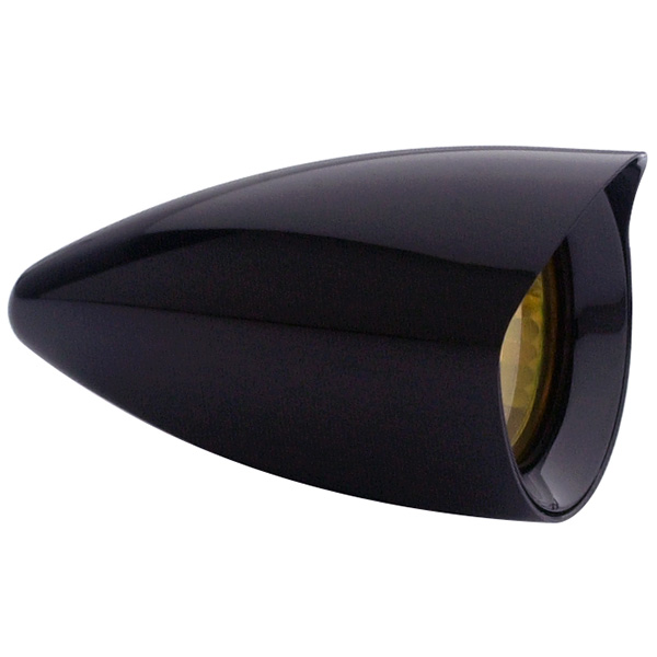 BLACK - HALOGEN - AMBER - SIDE Mount - 1-3/8