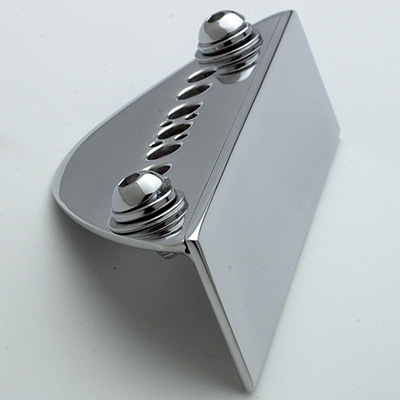 POLISHED ALUMINUM Top Tree Cover with INDICATOR SLOT - FXD, XLH