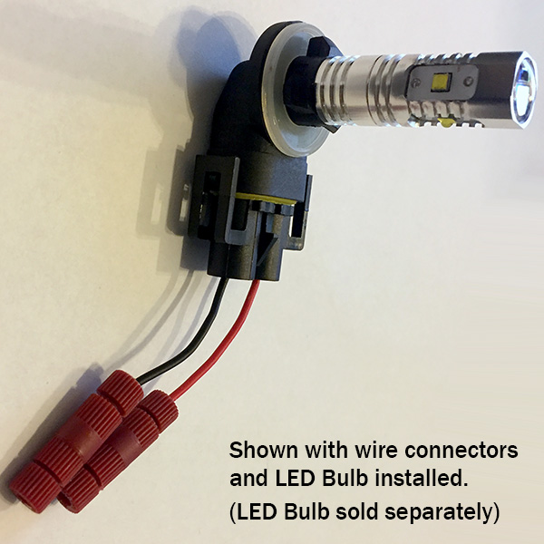 881 Plug - FOG LIGHT Bulb - to '05 FLH & FLST Fog Lamps (pair)