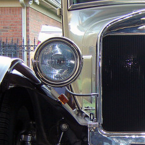 Headwinds POLISHED ALUMINUM Ford ModelT Headlight to Cowl