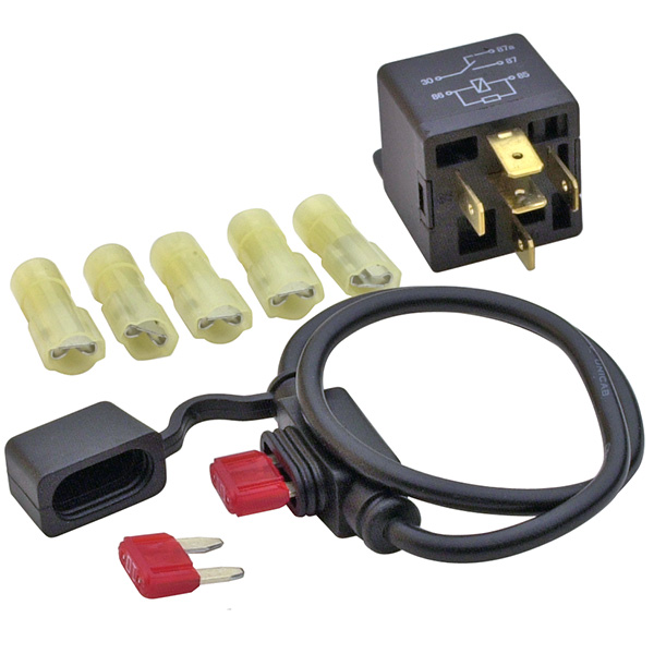 Relay/Fuse Kit - 10 Amp - 120 Watts