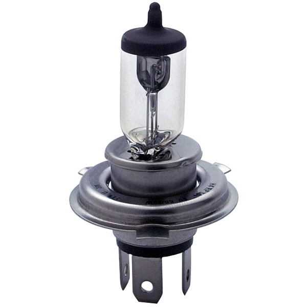 H4 6V HALOGEN HEADLIGHT Bulb - 60/55W - Clear (9003/HB2 Euro)