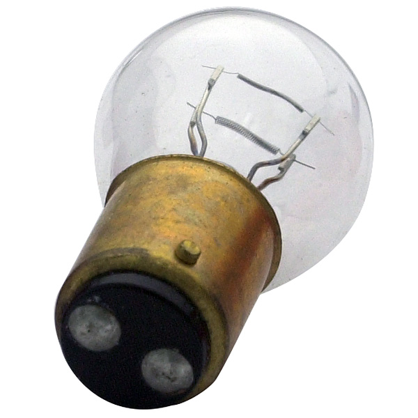1154 CLEAR - 6V Dual Filament Turn Signal Bulb (each)