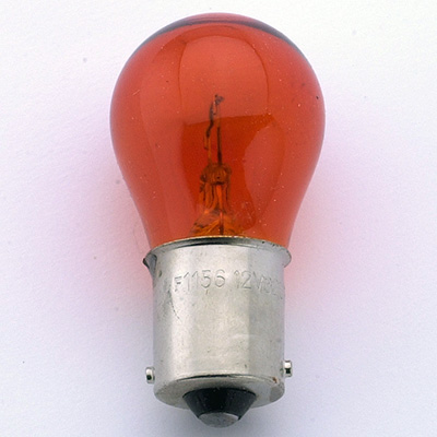 1156 AMBER - Turn Signal Bulb - Single Filament (each)