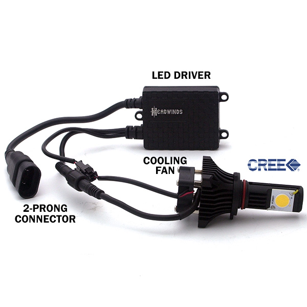 H10 LED HEADLIGHT Bulb - Cree (each)