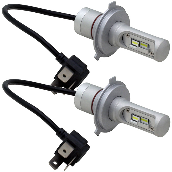 H4 LED HEADLIGHT Bulb - All-In-One - 16/16W - HB2 (pair)